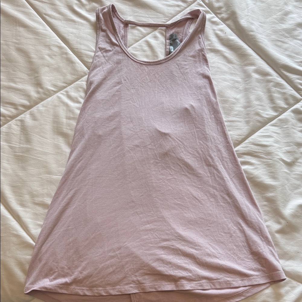 Women's Pink Sleeveless Workout Top